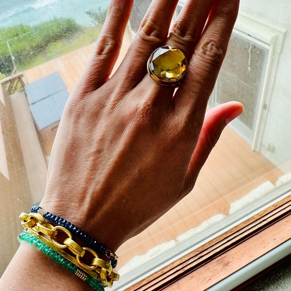 Bony Levy El Mar blue sapphire 14k yellow gold bracelet - Picture 6 of 6